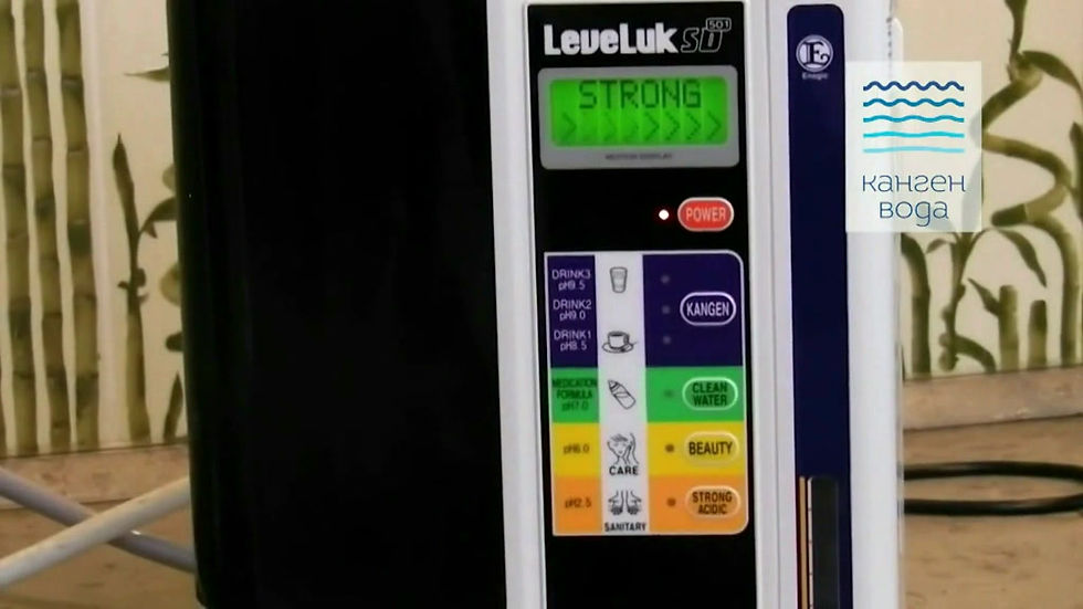 Миниатюра: презентация прибора LeveLuk SD501 Platinum_+7 (926) 954-4100_www.super-voda.com