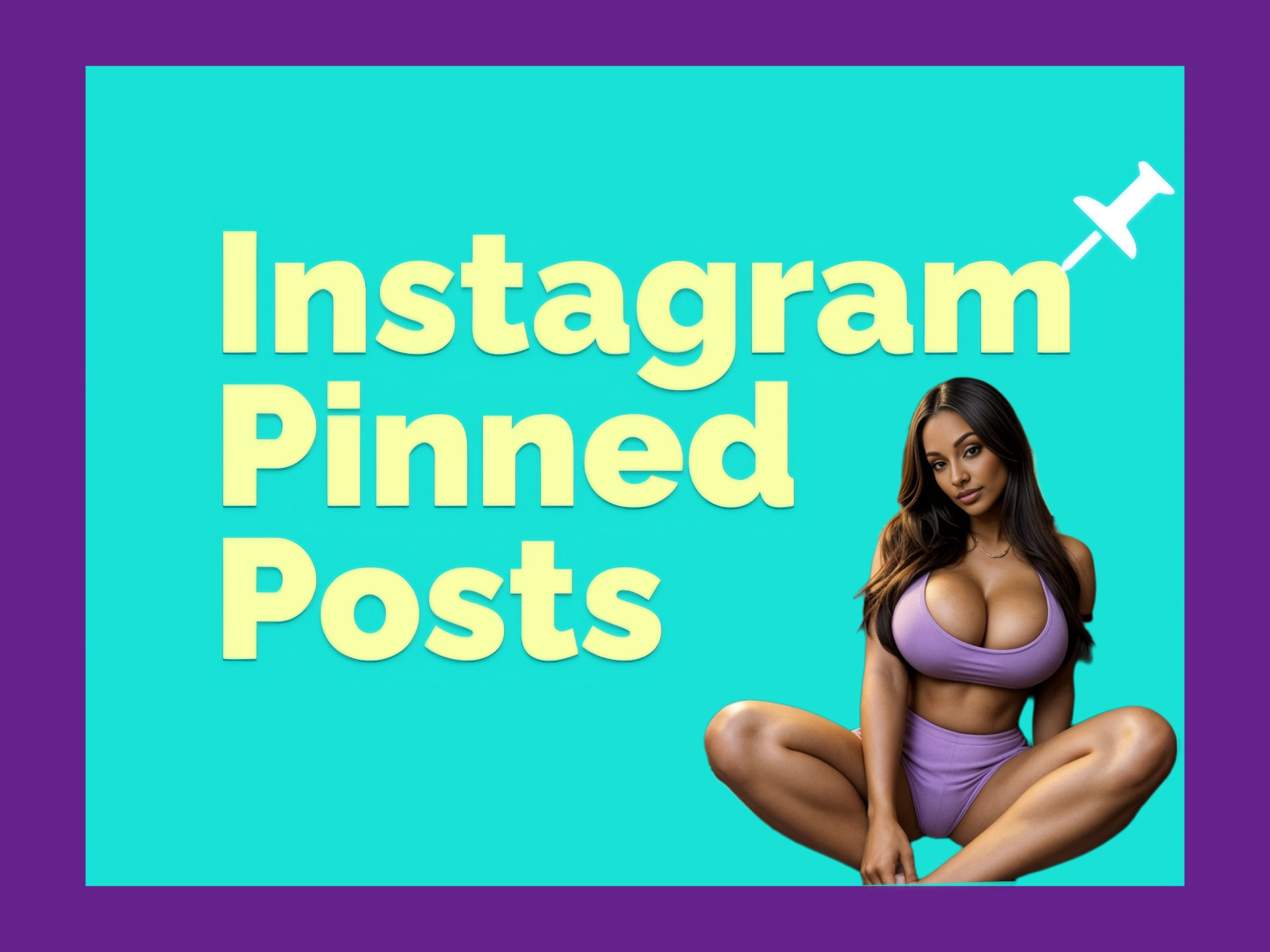 Pinned Instagram post