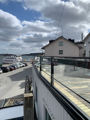 Glasräckte altan höj- och sänkbart Stockholm