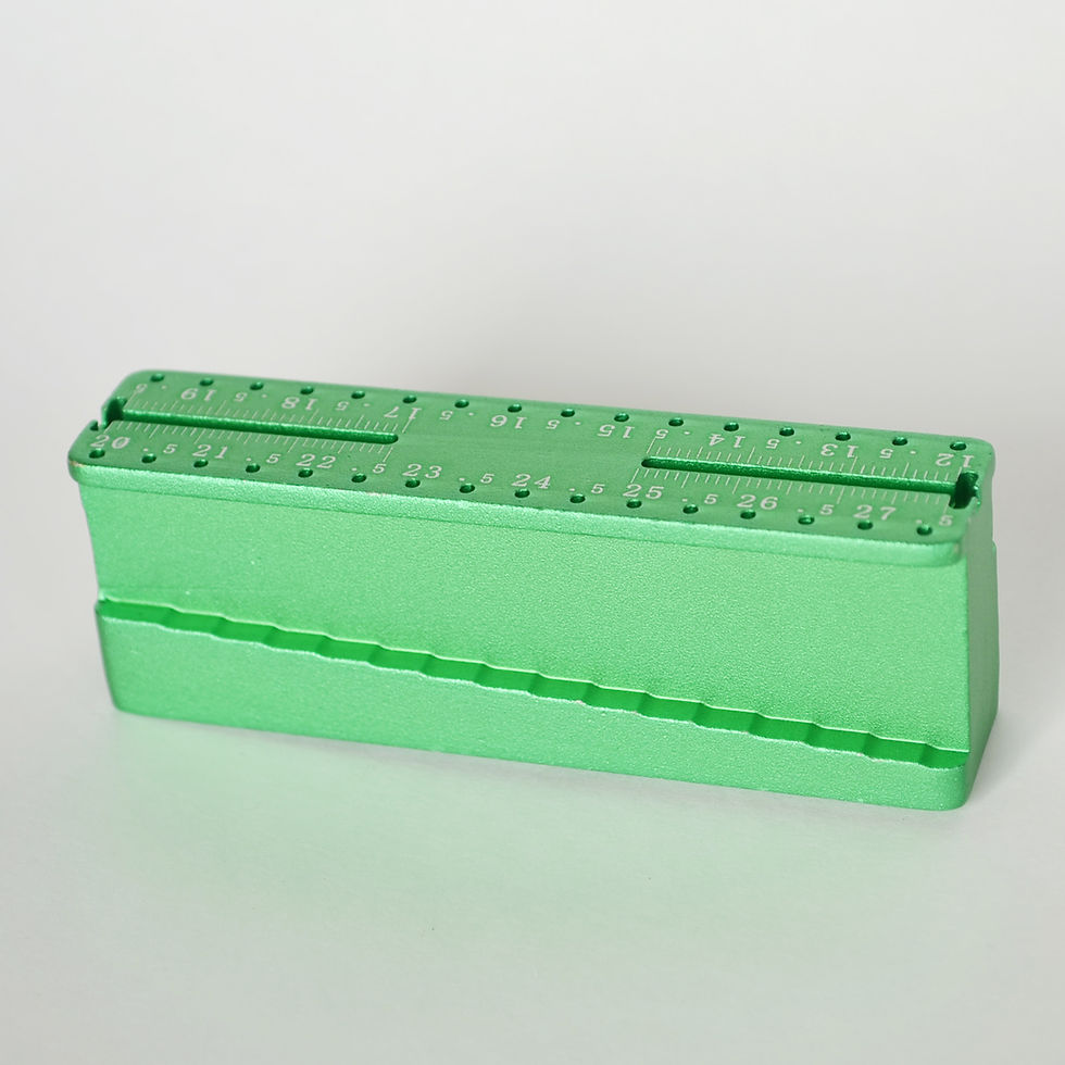 Thumbnail: Aluminum File Holder and Measuring Block
