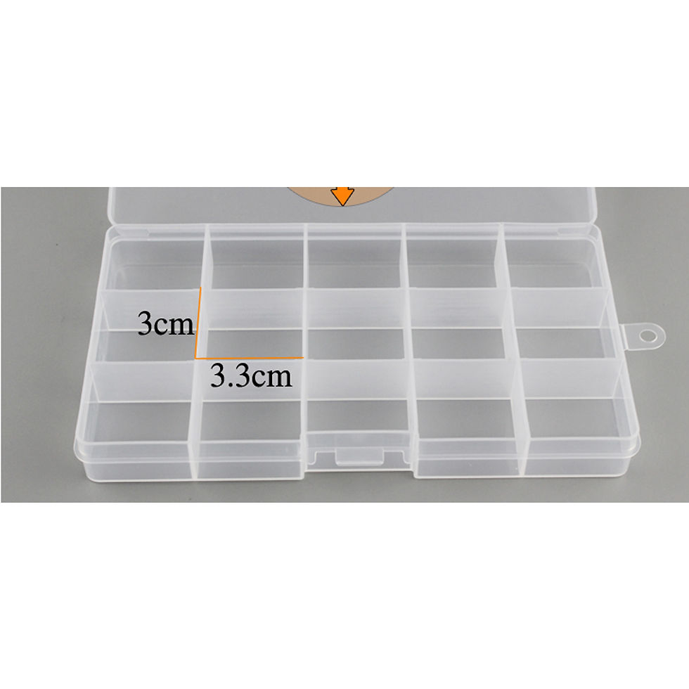 Thumbnail: Clear Storage Box with Cover