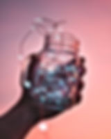 String Lights in Jar
