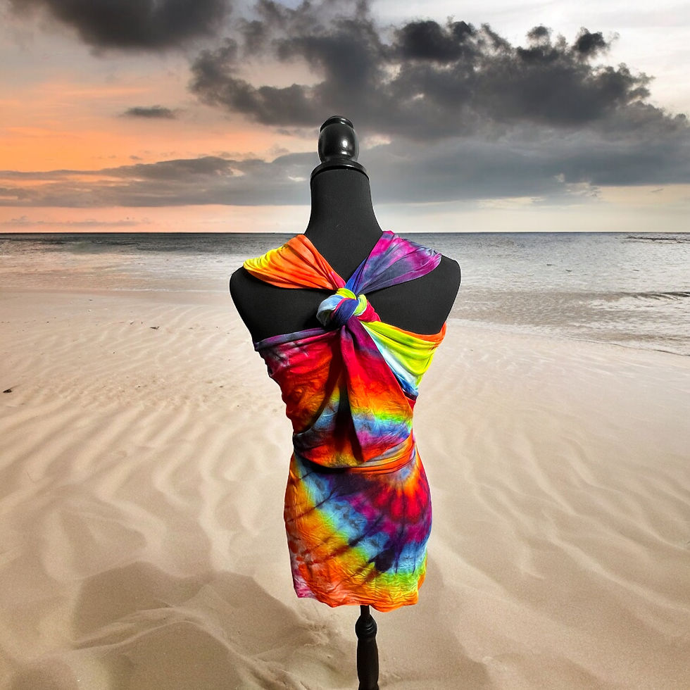 Thumbnail: Hypknotique Large - Spiral Hand Dyed  Sarong / Pareu