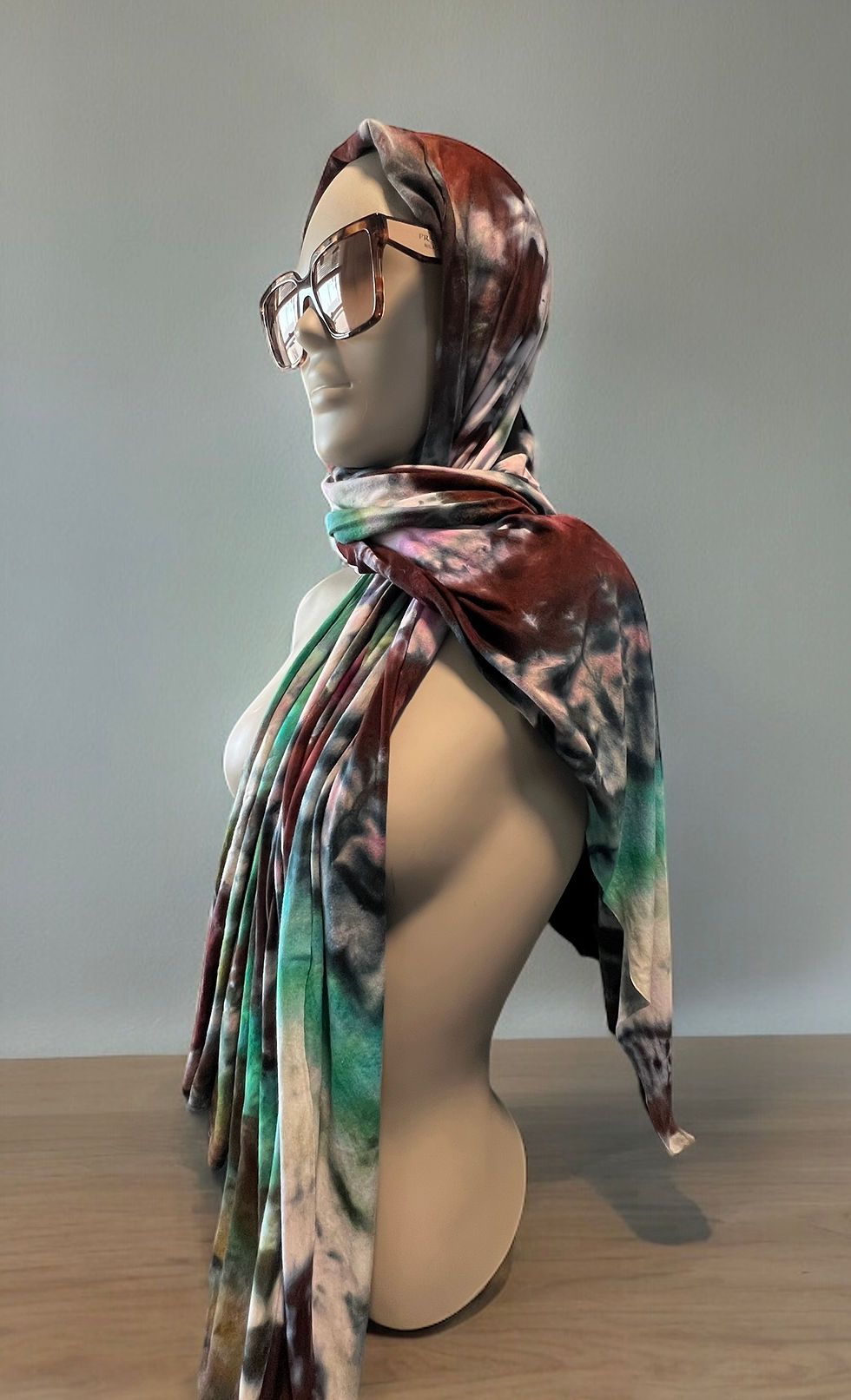 Thumbnail: Hypknotique Large - Hand Dyed Heart Sarong / Pareu