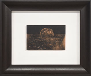 Lio Sze Mei's A Floating Planet, 2023 from her debut solo exhibition ‘Ad Astra’ in Odds and Ends gallery, Hong Kong