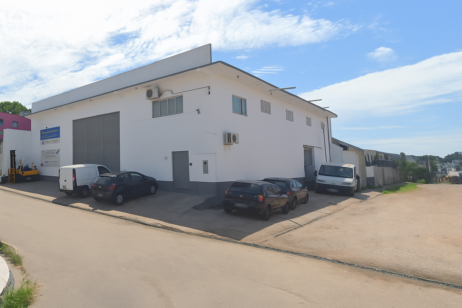 Fachada da DJB Indústria