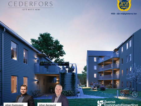 Svensk Fastighetsförmedling får uppdraget att sälja bostäderna på Munkvägen i Habo