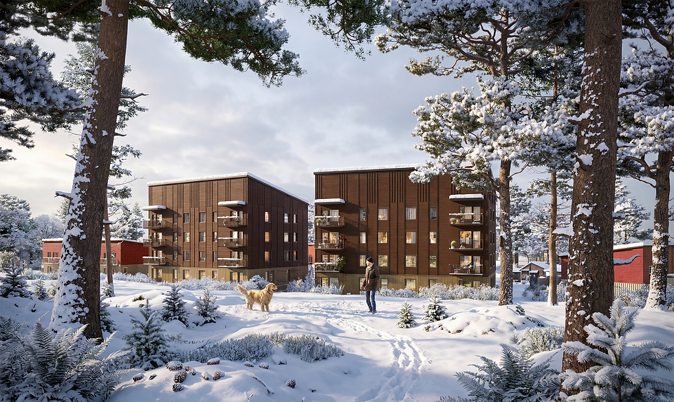 Bygglov klart för nya bostÀder i Notviken