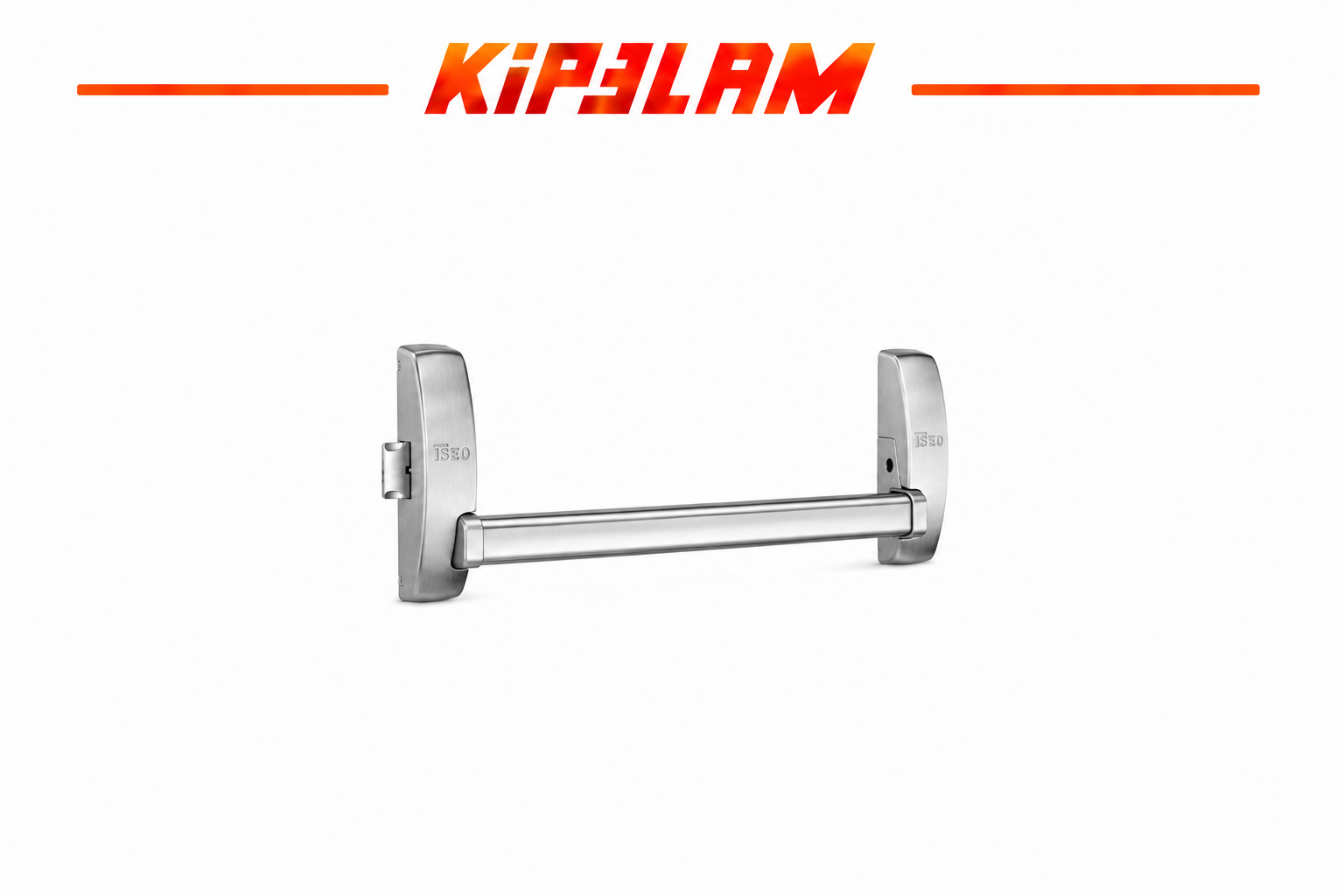Antipanique IDEA coupe-feu inox — 1 point latéral — Tout inox — ISEO