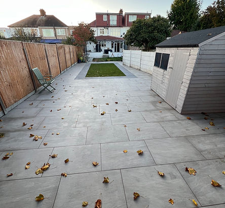 Twickenham paving project - Monogreen Landscapes