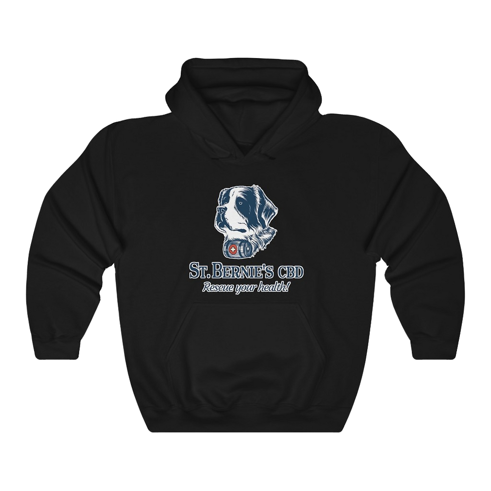 Thumbnail: St. Bernie's Unisex Hooded Sweatshirt
