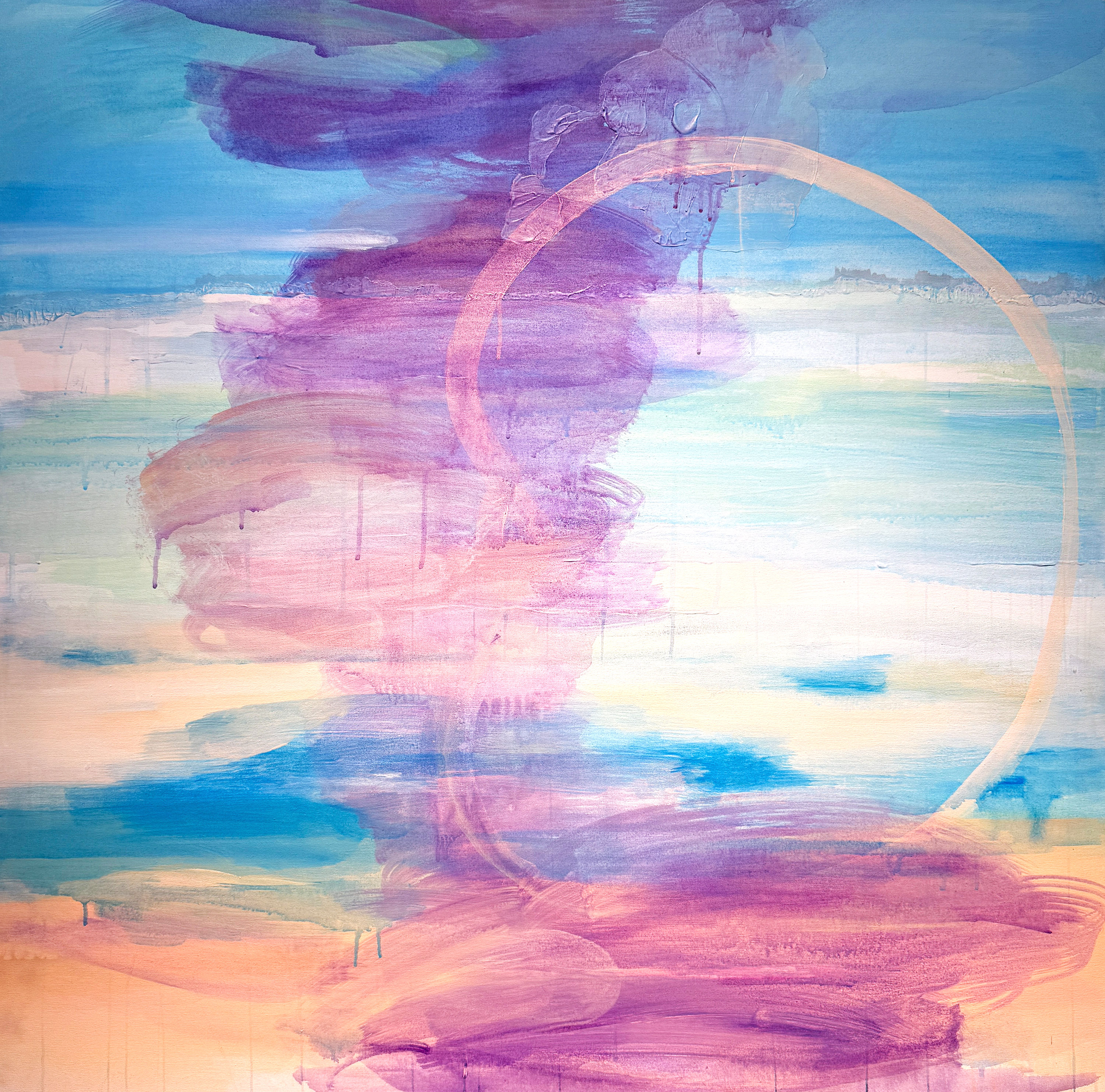 〈 DRAWN AND WASHED AWAY 〉