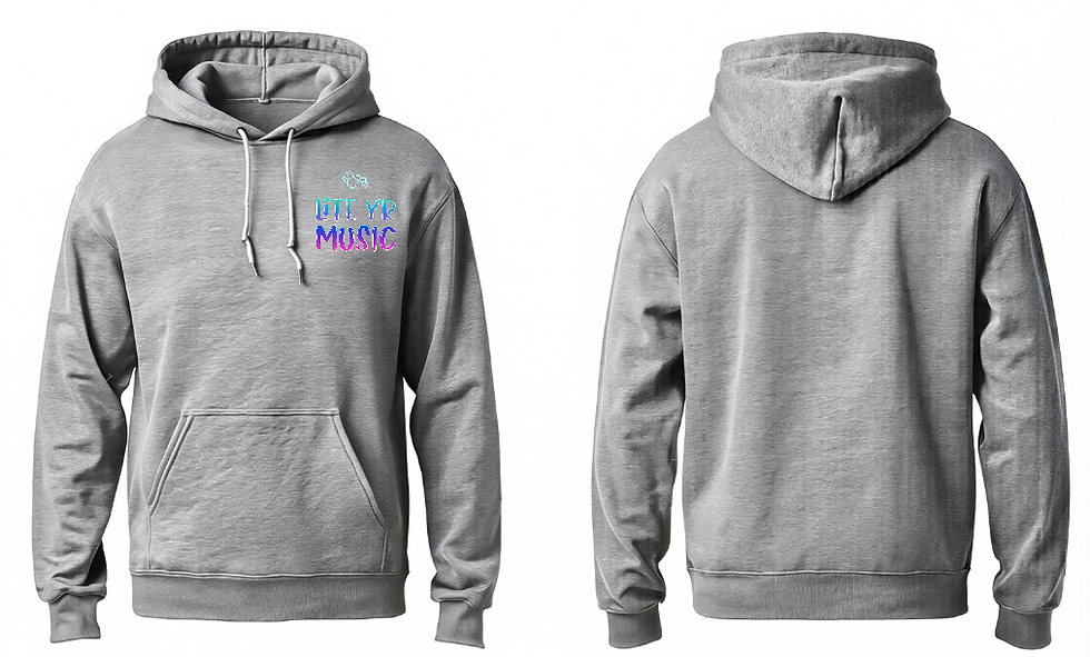 Thumbnail: Lite Yr Hoodie Grey - LYM