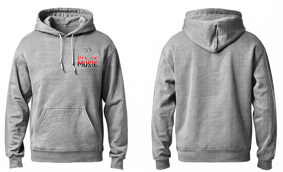 Thumbnail: Lite Yr Hoodie Grey - LYM