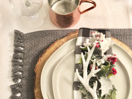 Tips for setting your Christmas table on a Target budget