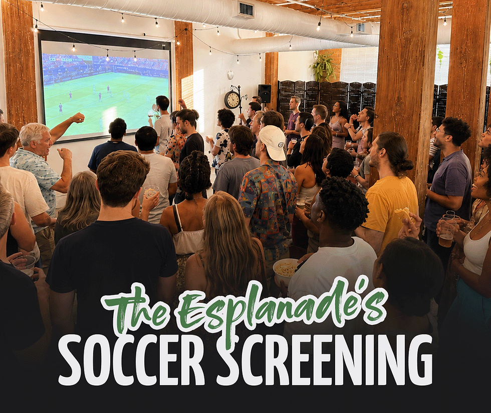 The Esplanade's Soccer Screening: Canada vs. Bosnia and Herzegovina