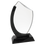 Thumbnail: CLEAR/BLUE OR BLACK CRYSTAL SLANT OVAL AWARD