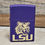 Thumbnail: CUSTOM ENGRAVABLE ZIPPO LIGHTER - PURPLE MATTE