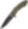 ABKT Tac Linerlock A/O Knife - Green AB67G