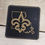 Thumbnail: CUSTOM ENGRAVED LOUISIANA SAINTS LEATHERETTE COASTER SET OF 6 W/MATCHING STAND