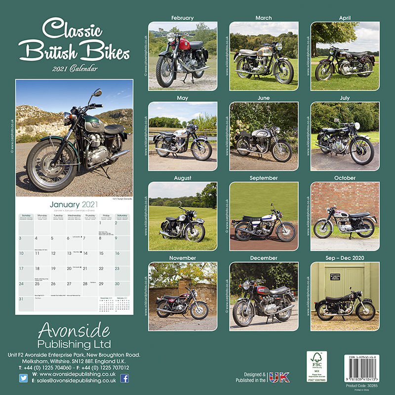 Thumbnail: Kalender Classic B Bikes