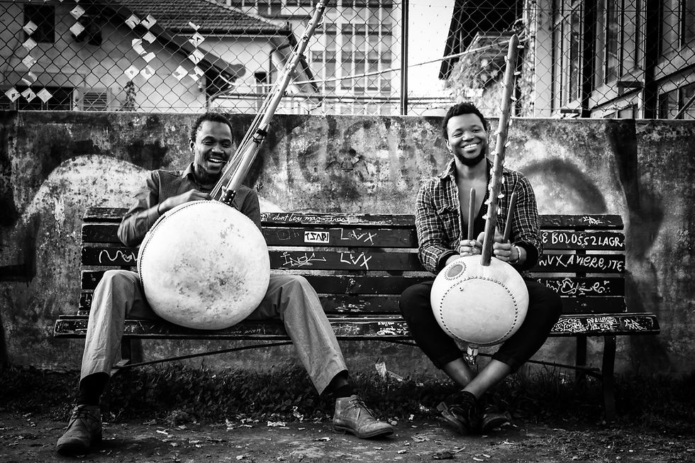 Dramane Dembélé and Khalifa Mbaye in Geneva, Switzerland