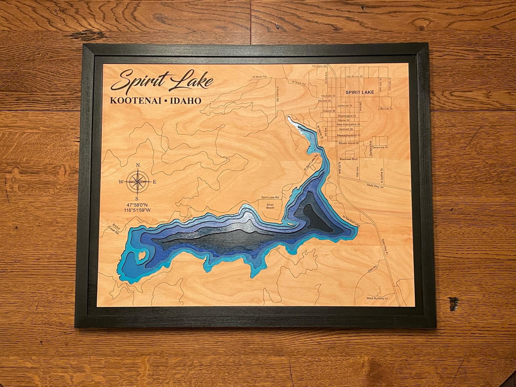 Map, Layered 3D
