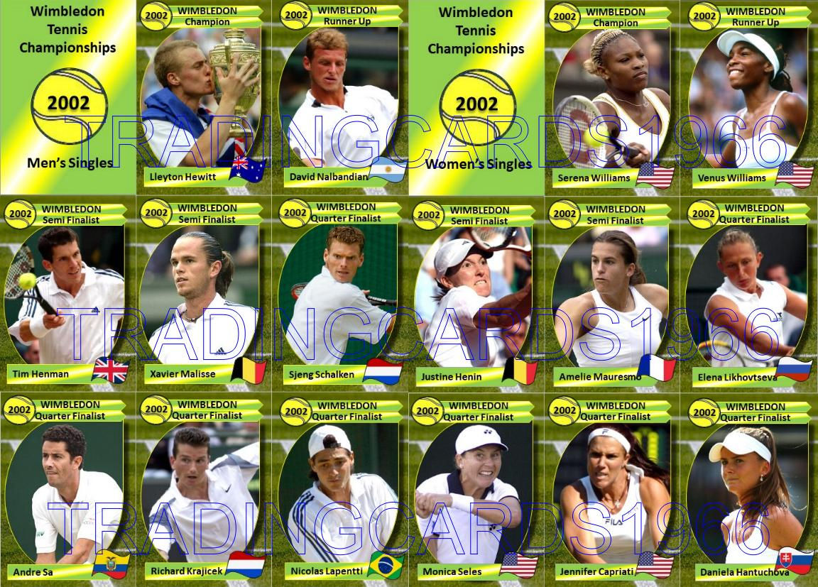 Wimbledon 2002 Open Tennis Championships