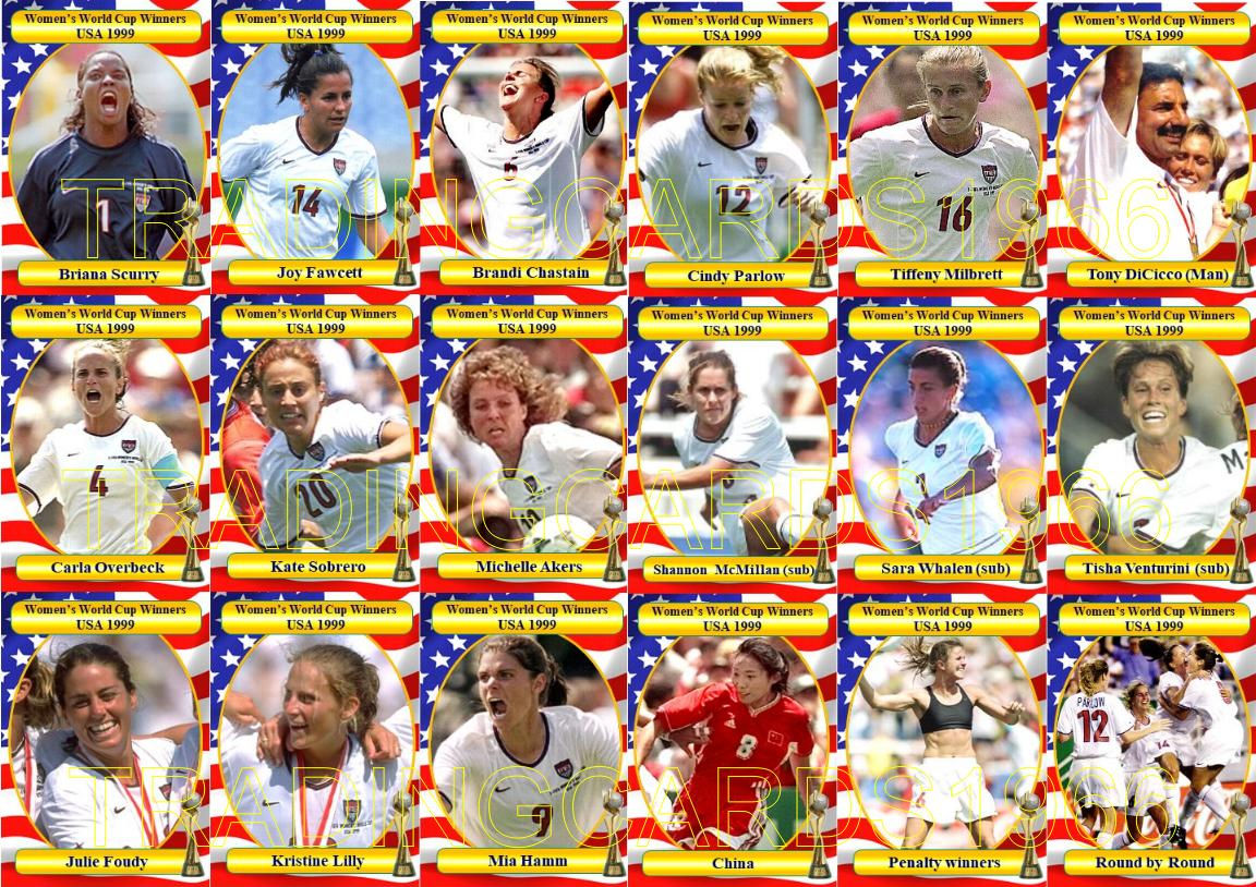 USA 1999 Fifa Women's World Cup Winners