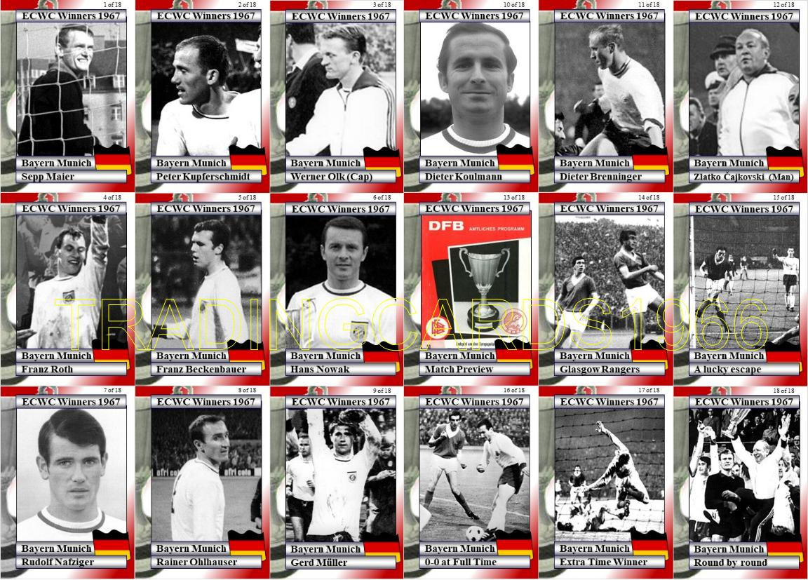 1967 UEFA Cup Winners Cup - Bayern Munich