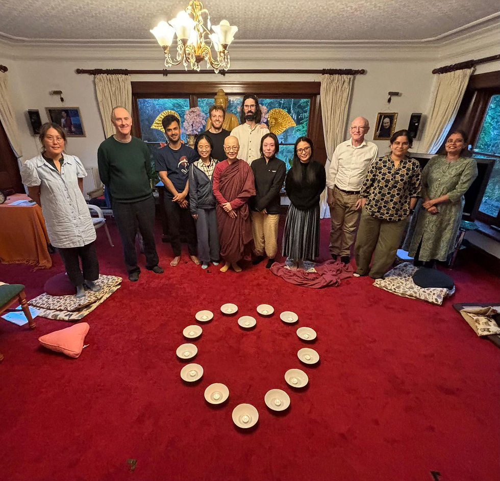 Heartfelt appreciation to all meditators