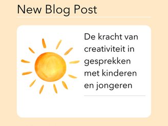 De kracht van creativiteit in gesprekken met kinderen en jongeren