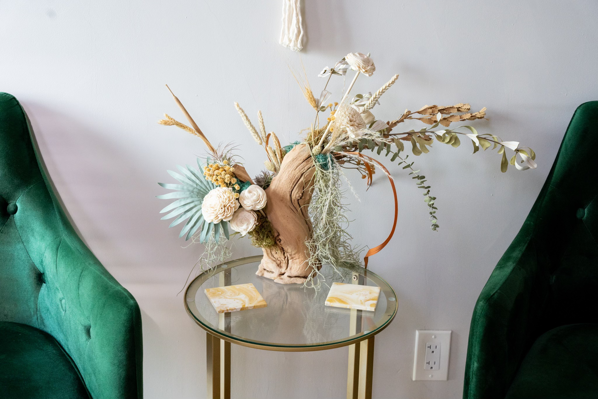 Driftwood and Dried Florals