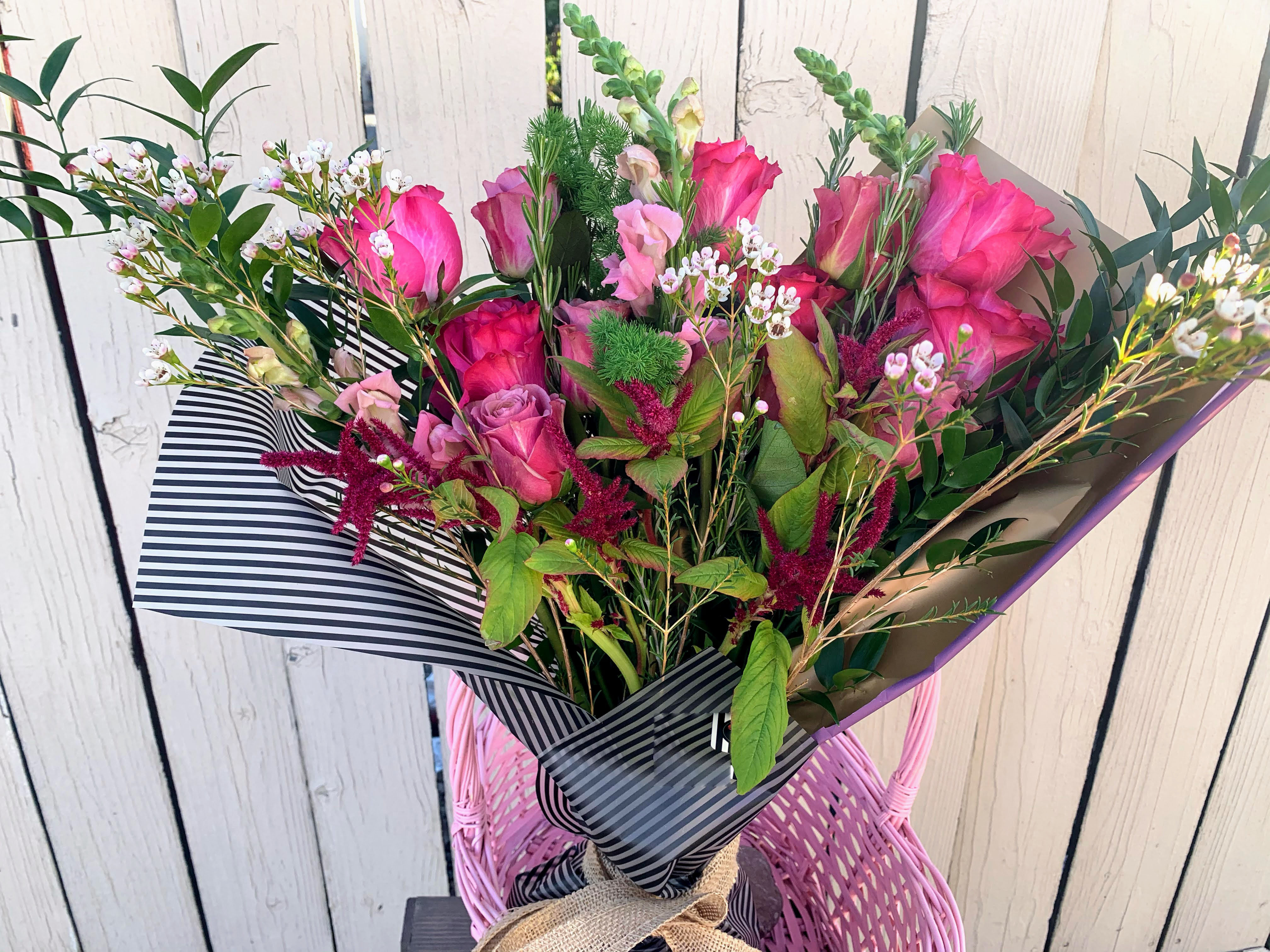 Flower Bouquet floral arrangement by Joannie's Florals & Events in San Diego