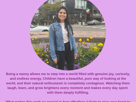 Nanny of the Month…September!