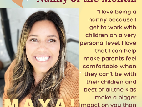 Nay’s Nannies Nanny of the Month…July!