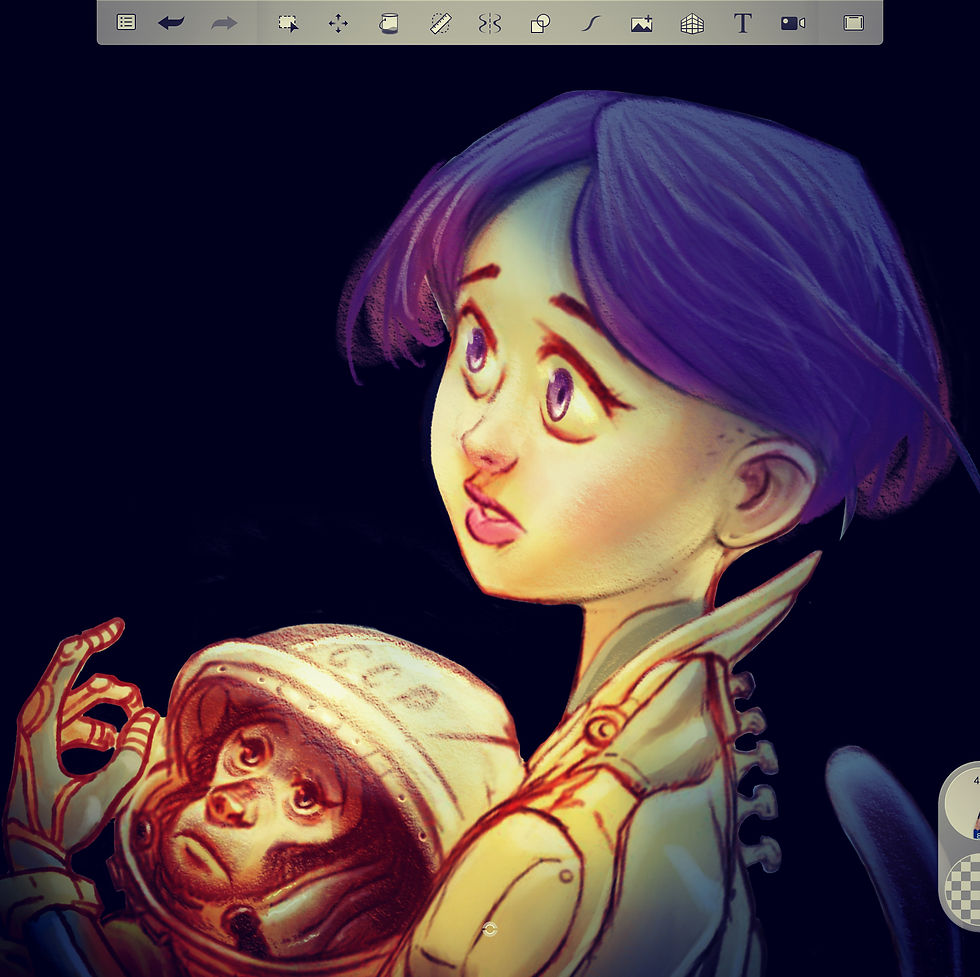Space girl