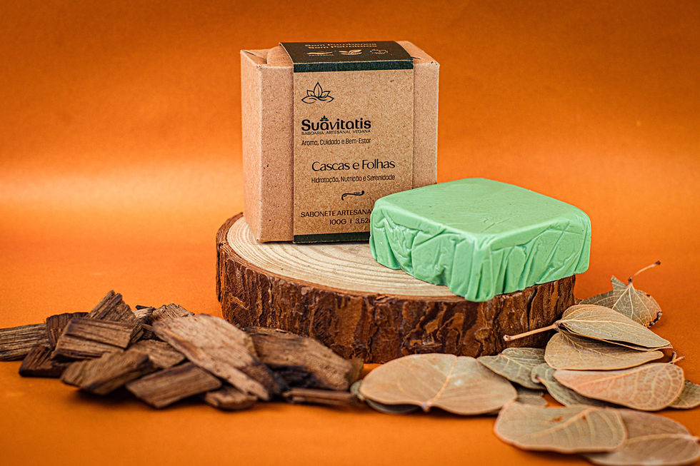 SABONETE DE FOLHAS DE OUTONO