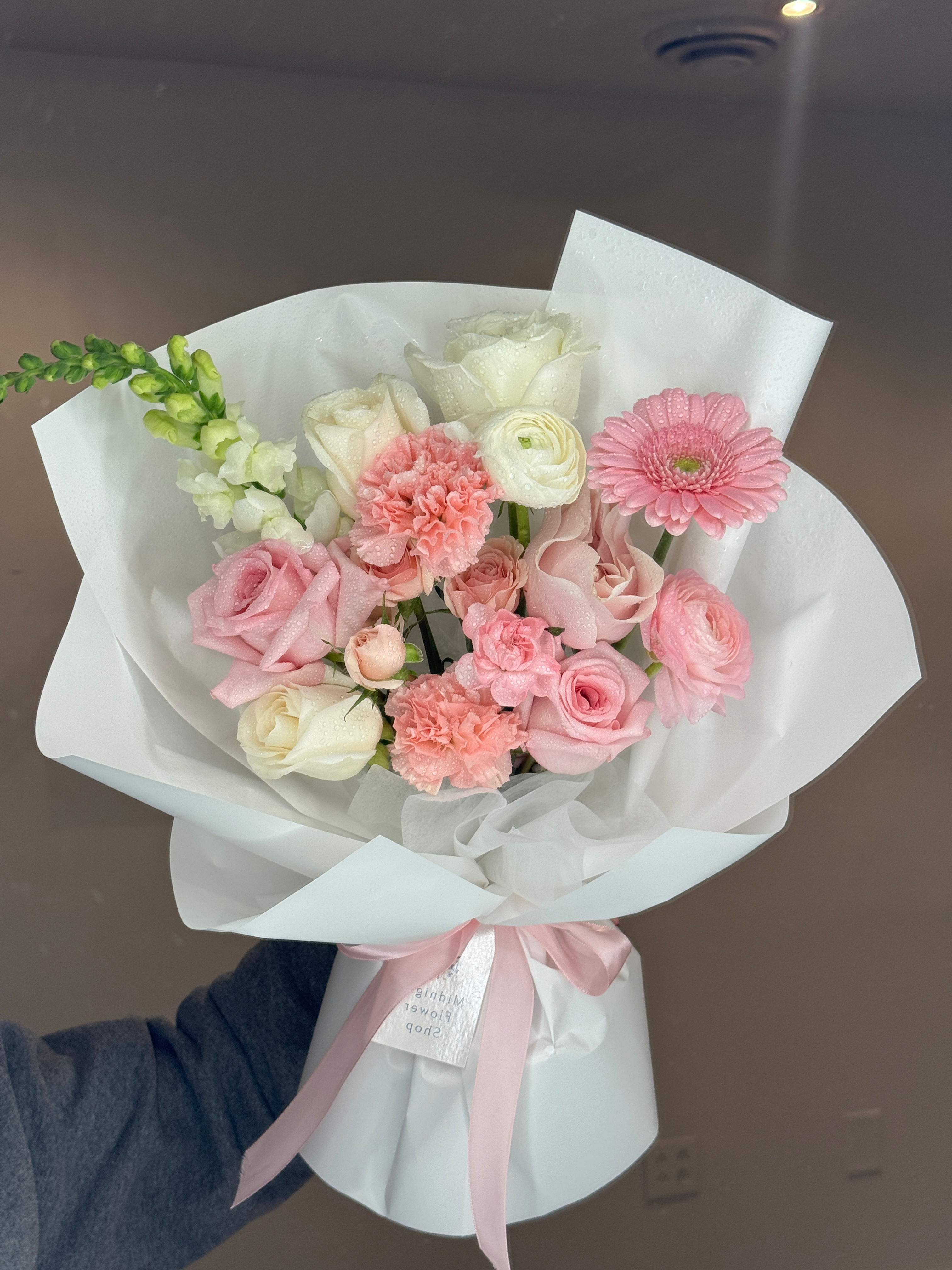 Medium Pink and White Bouquet