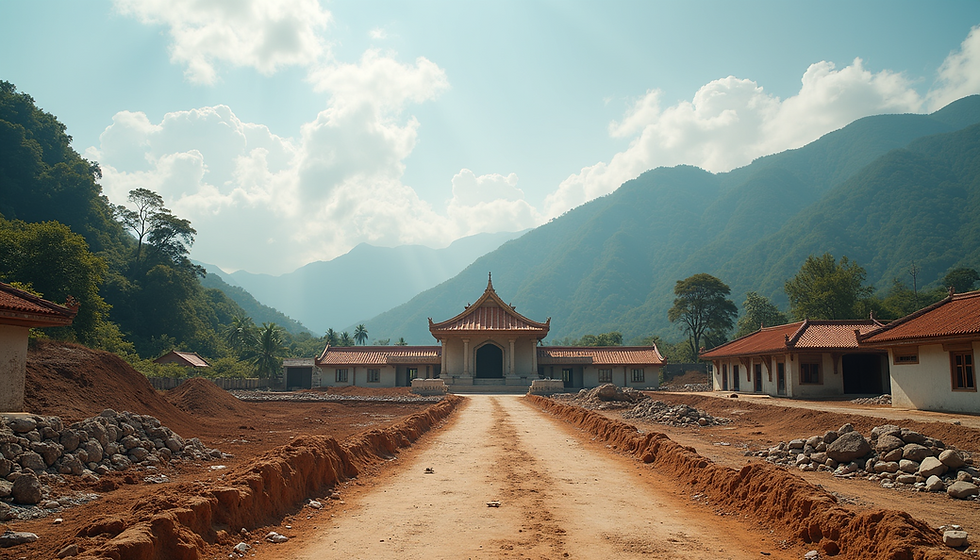 Construction Updates for Buddhist Monks Residence Project