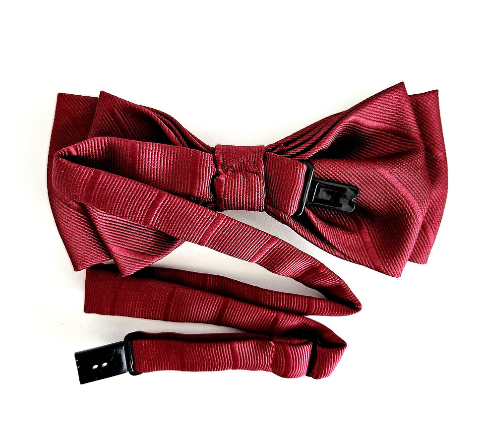 Thumbnail: Men's Bow Tie (With Stripe)