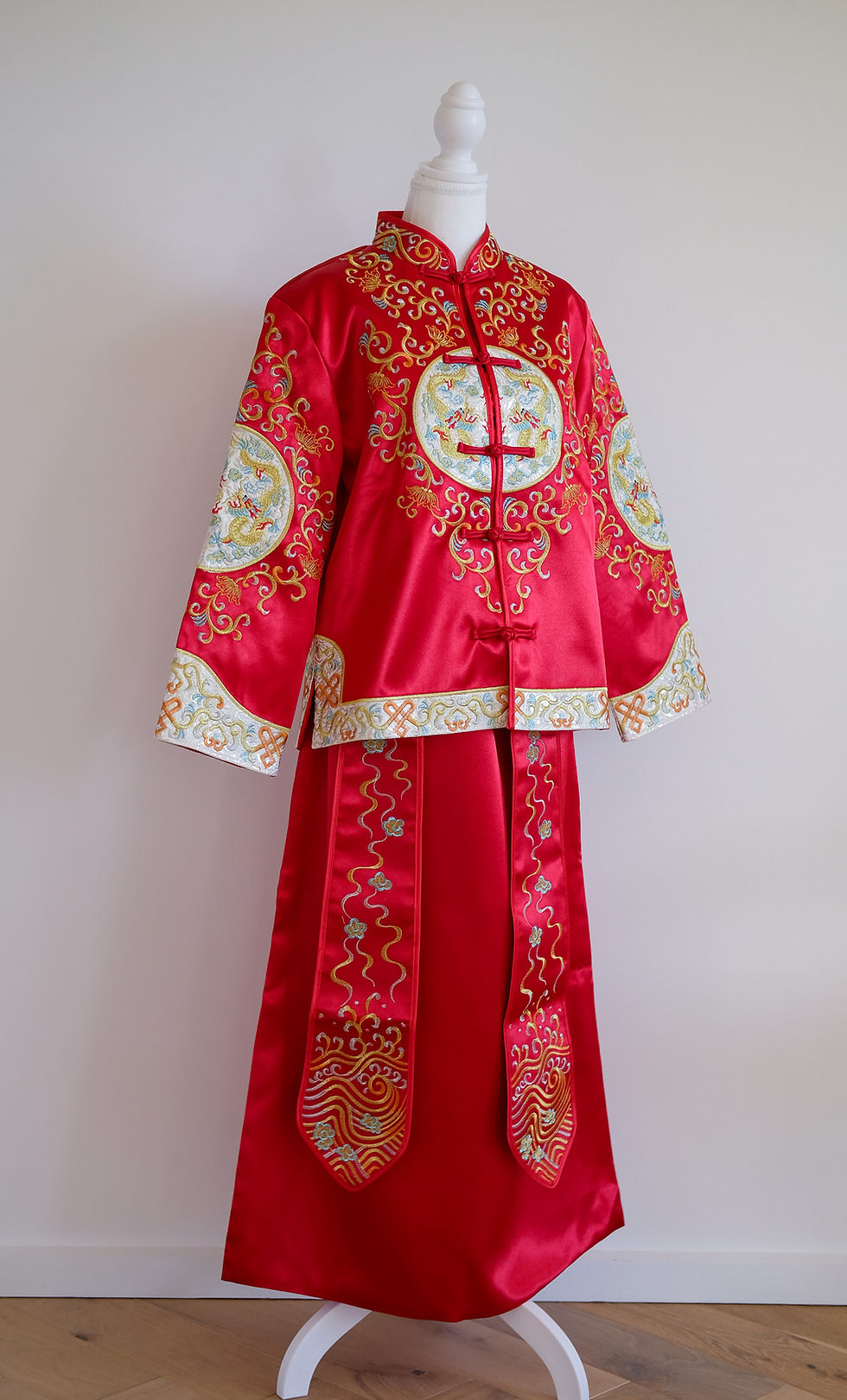 Thumbnail: Men's Ming Qun Kwa (Jacket and Skirt)