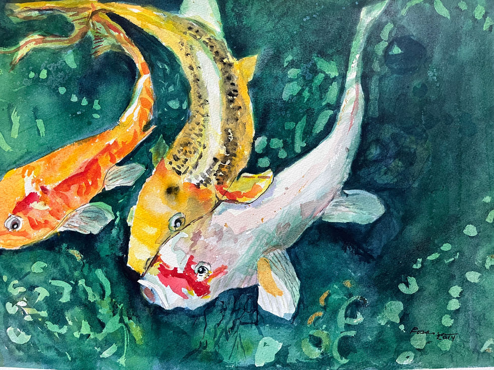 Three Koi