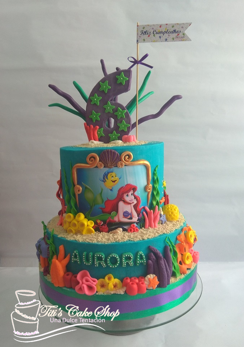 Miniatura: Torta de La Sirenita