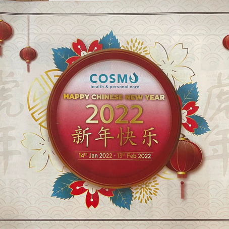 Chinese New Year 2022 Special Promotion at Bandar Puteri Puchong Cosmo Health & Personal Care
