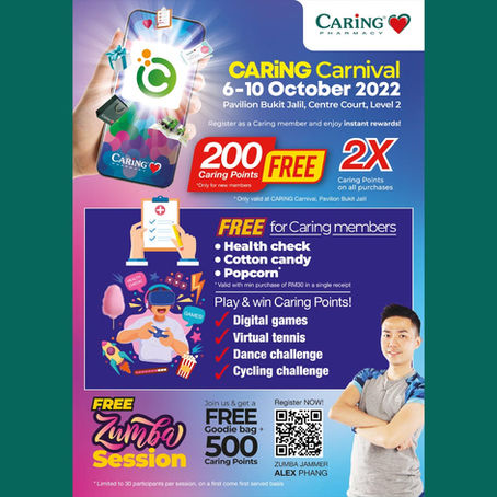 CARING CARNIVAL AT PAVILION BUKIT JALIL, CENTRE COURT LEVEL 2
