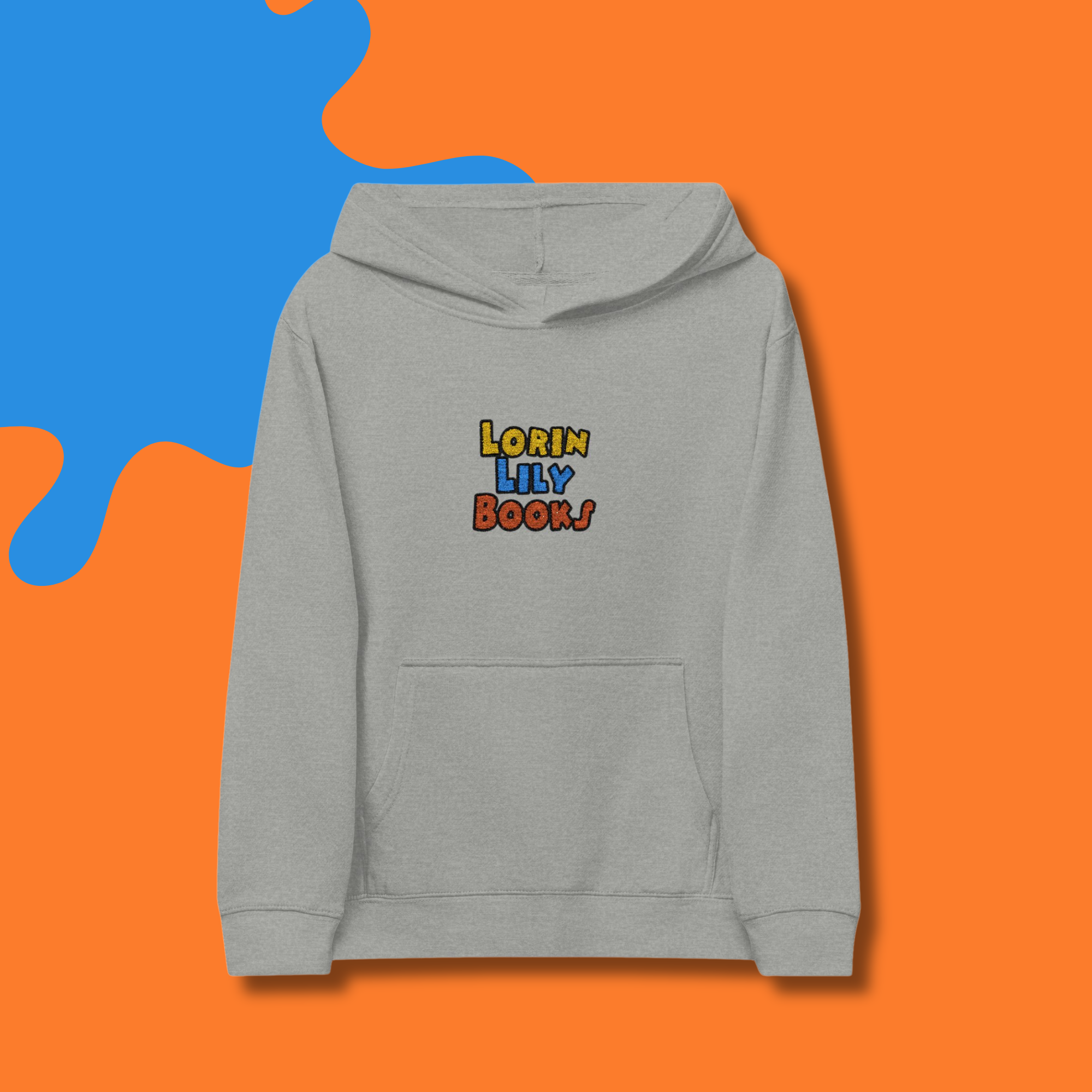 Kids Fleece Hoodie (Embroidery)