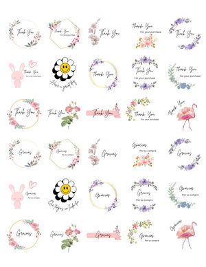 Thank you for your Purchase Lables