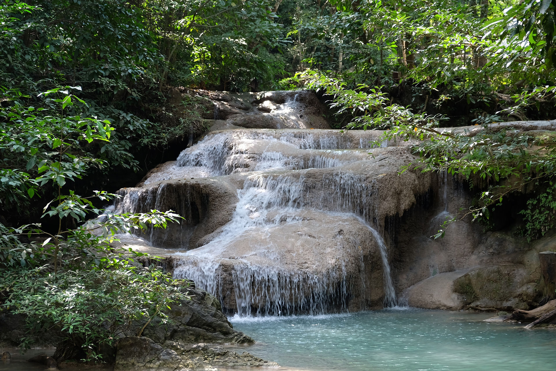 Erawan Cascade