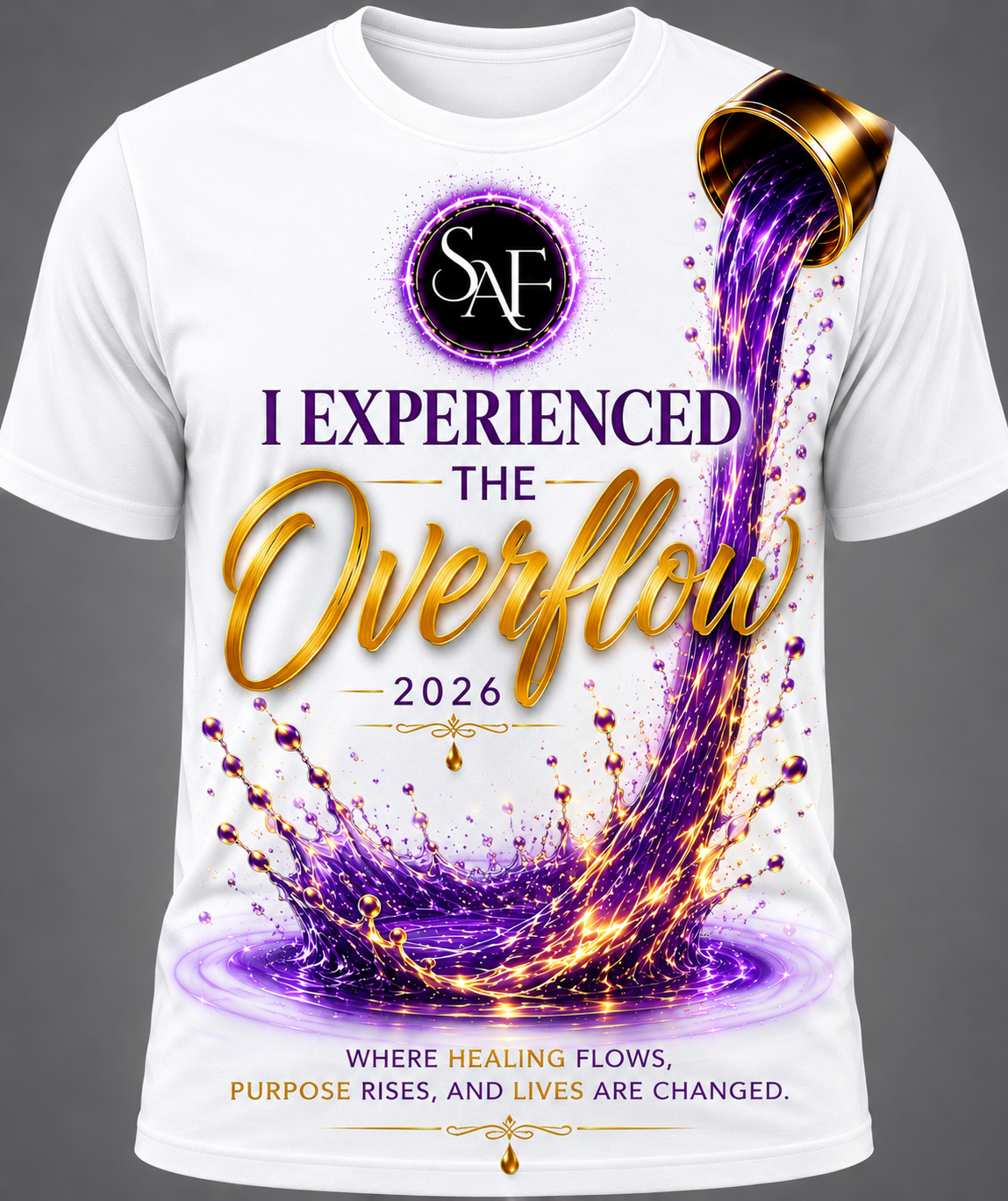 I EXPERIENCED THE OVERFLOW T-SHIRTS